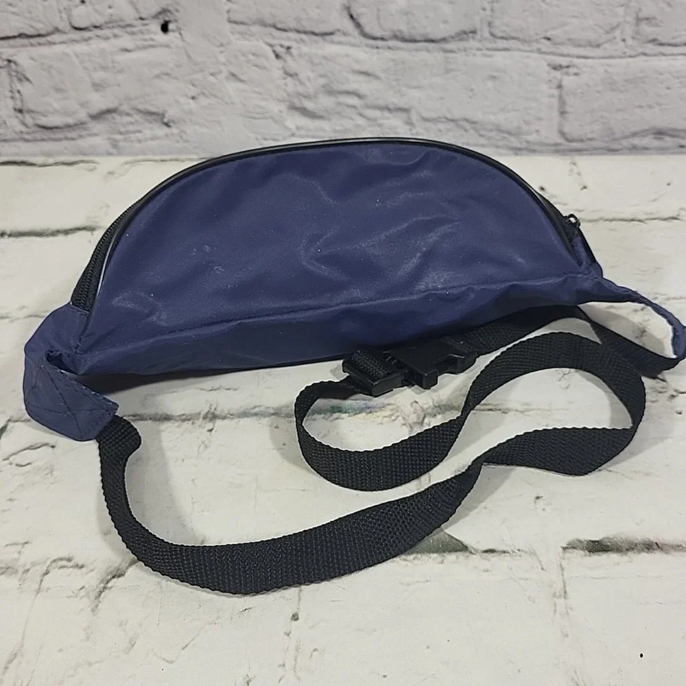 Vintage MLB Seattle‎ Mariners Fanny Back Waist Hip Bum Bag Navy Blue Nylon